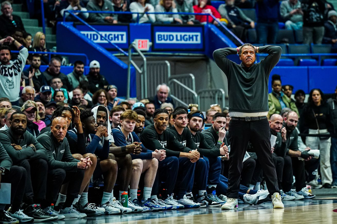 NCAA Basketball: Georgetown at Connecticut