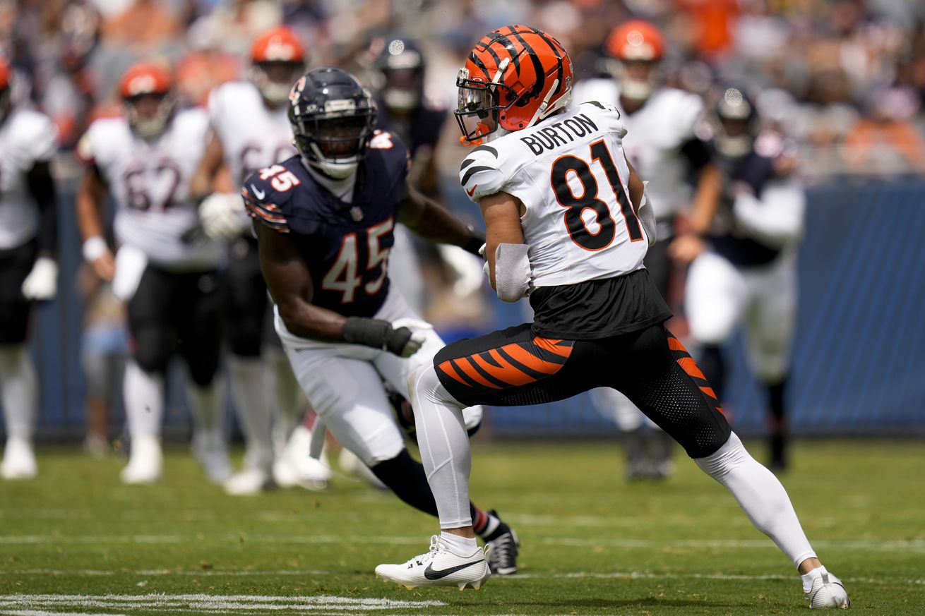 NFL: Cincinnati Bengals at Chicago Bears