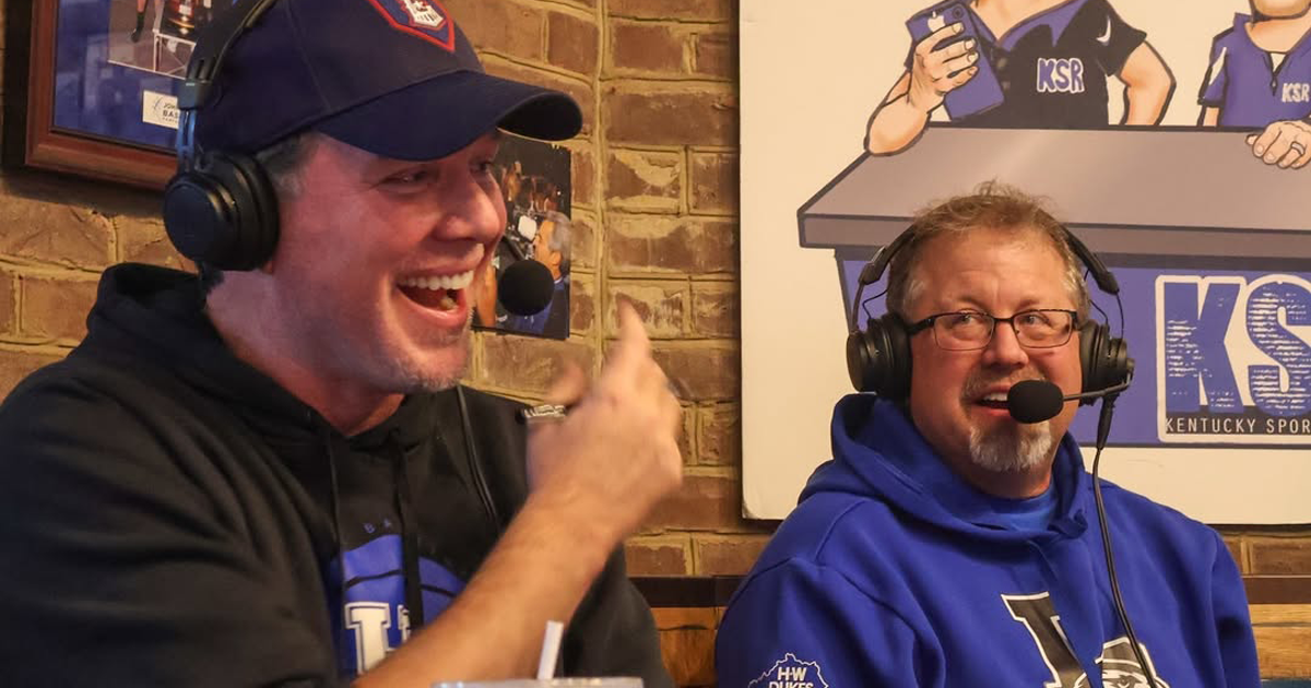 Matt Jones and Ryan Lemond on KSR (Photo via Mario Maitland)