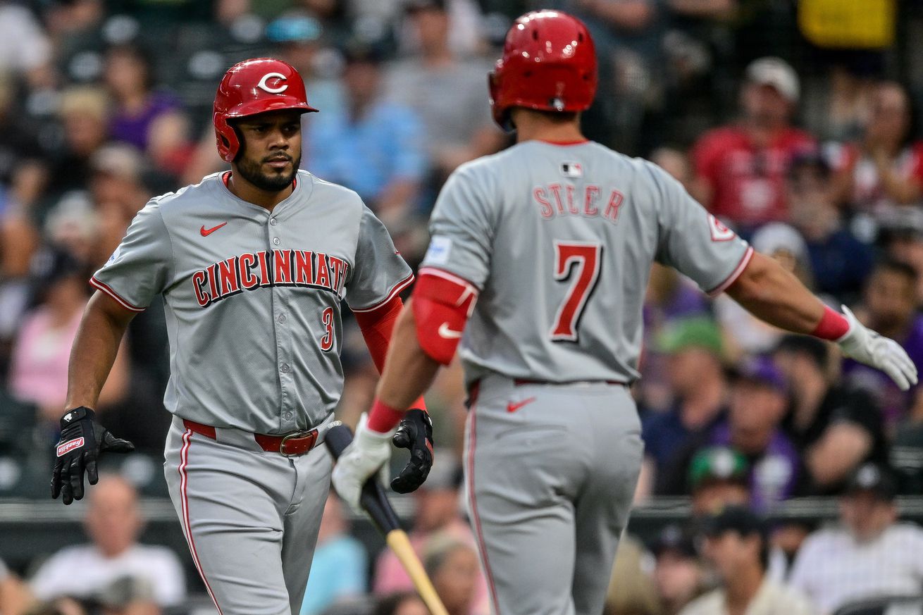 MLB: JUN 03 Reds at Rockies