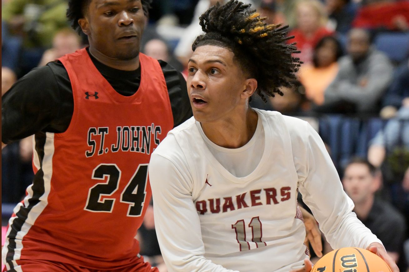 WASHINGTON, DC - MARCH 03: Sidwell Friends’ Acaden Lewis (11) i