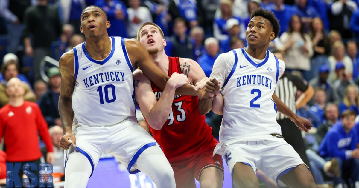 Kentucky Brandon Garrison and Jaxson Robinson vs Louisville, via Mont Dawson, KSR