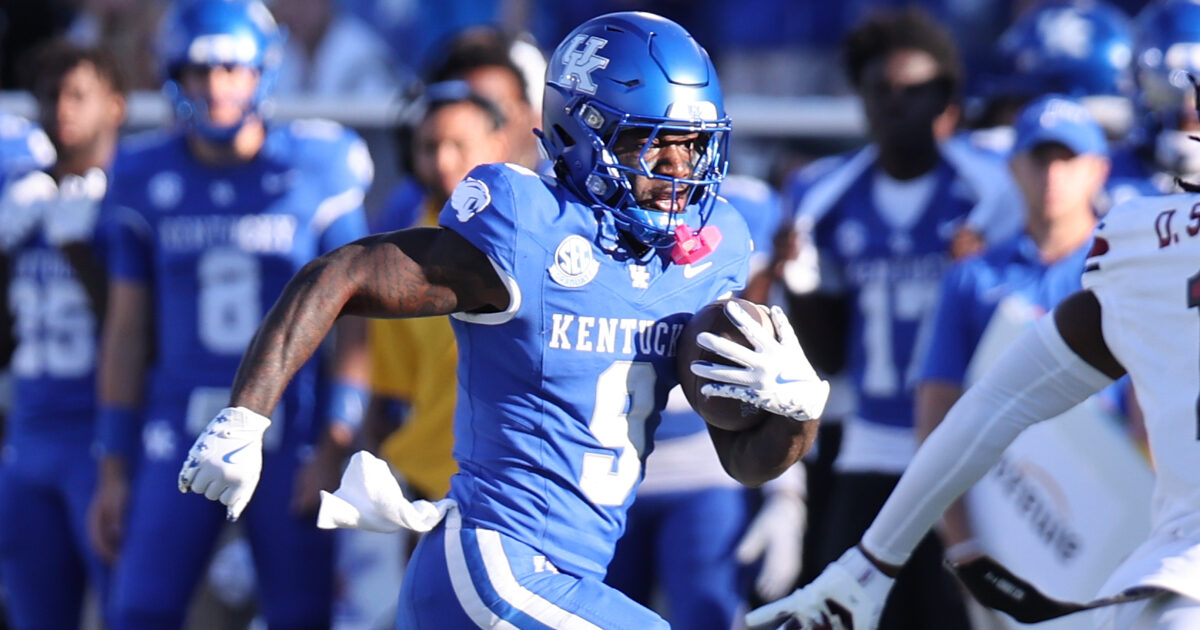 Ja'Mori Maclin running the ball - Dr. Michael Huang, Kentucky Sports Radio