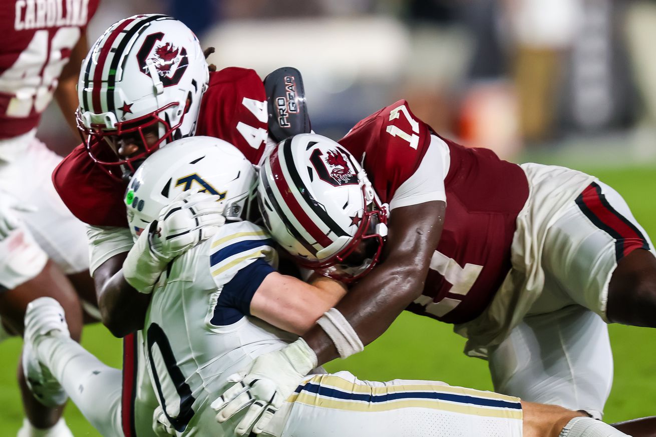 NCAA Football: Akron at South Carolina