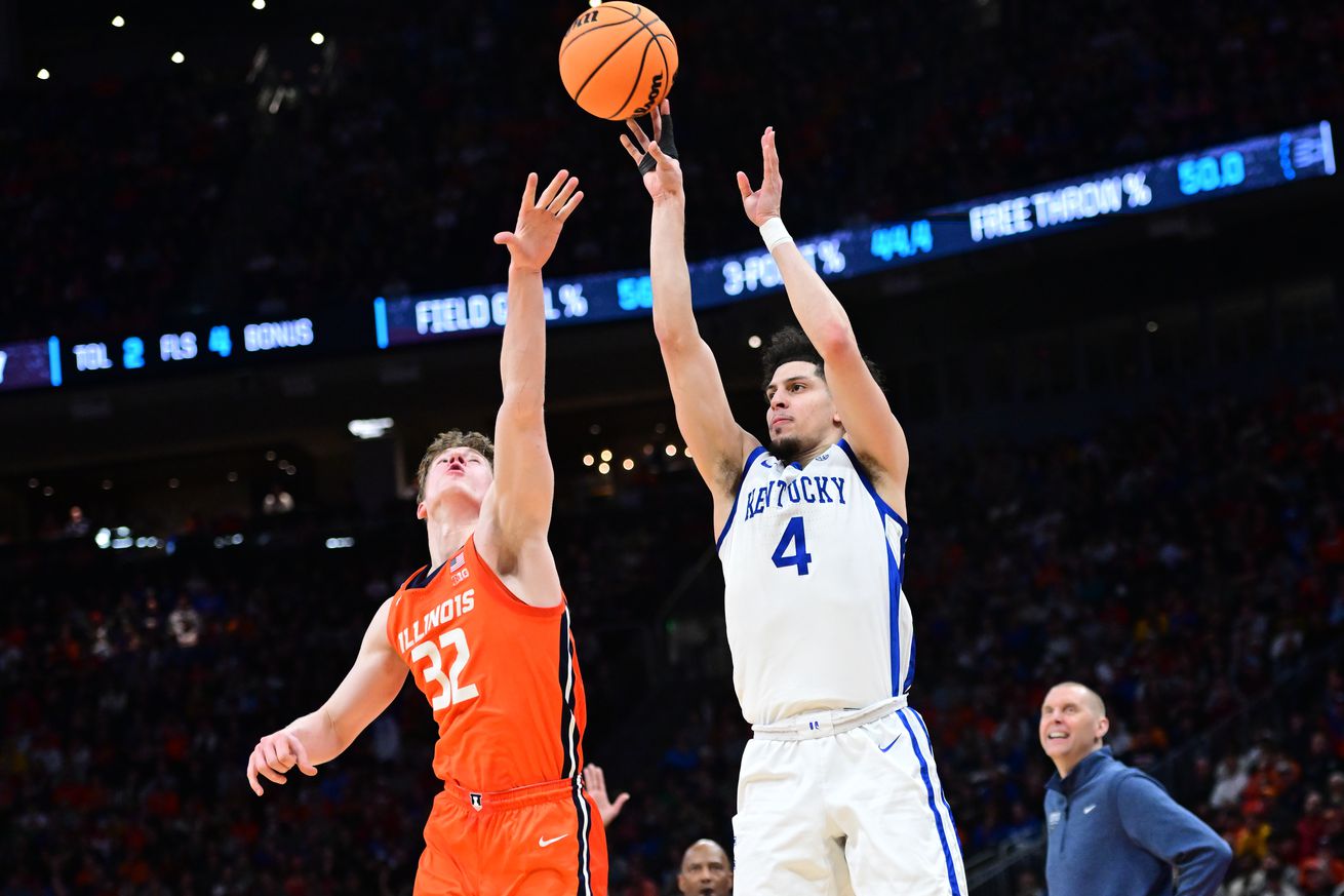NCAA Basketball: NCAA Tournament Second Round-Illinois at Kentucky