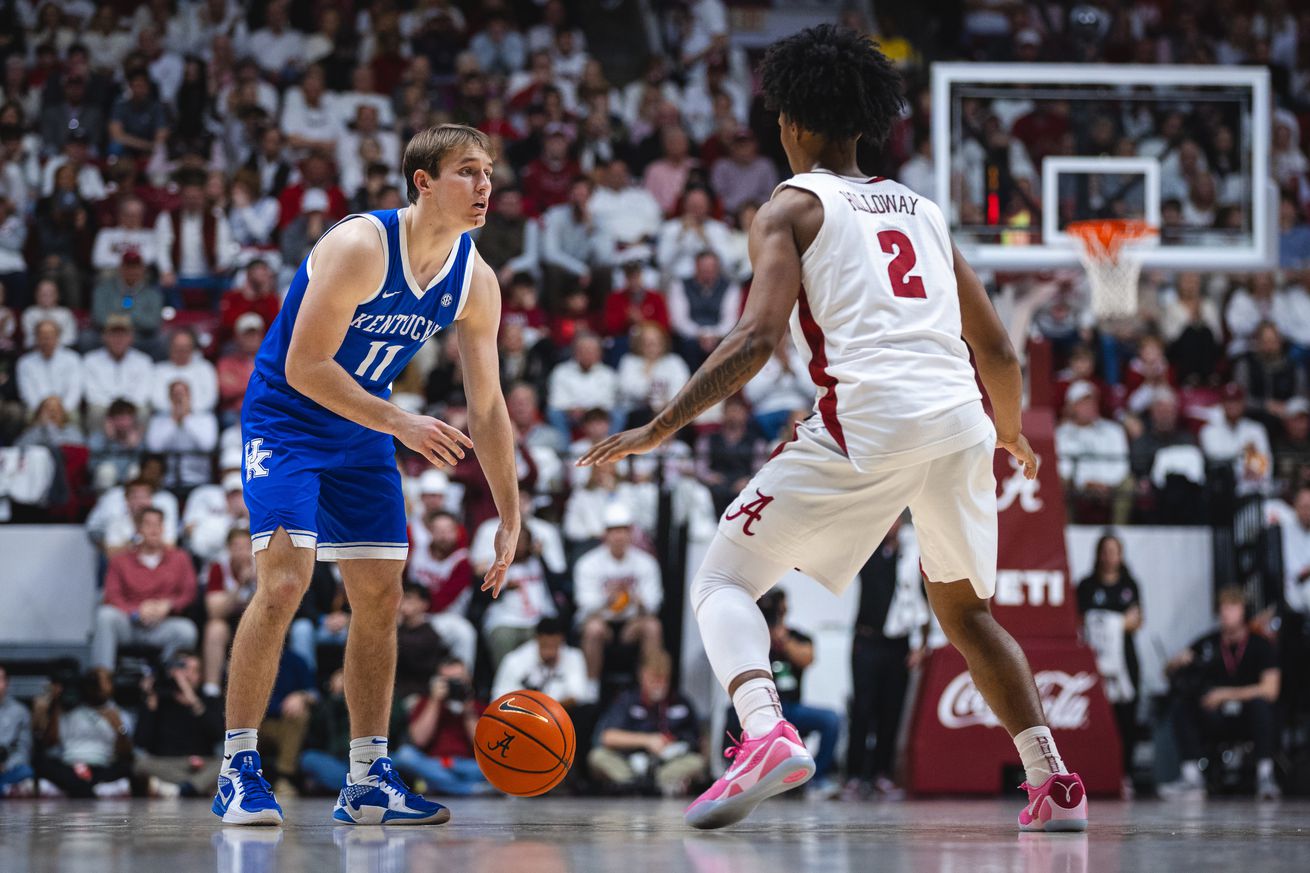 NCAA Basketball: Kentucky at Alabama