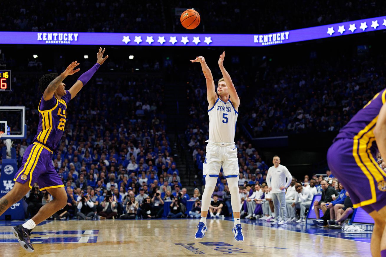 NCAA Basketball: Louisiana State at Kentucky