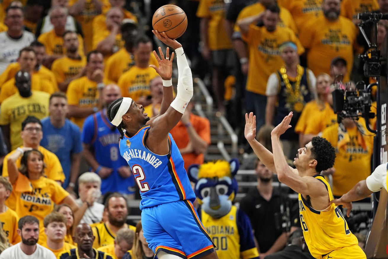 NBA: Finals-Oklahoma City Thunder at Indiana Pacers