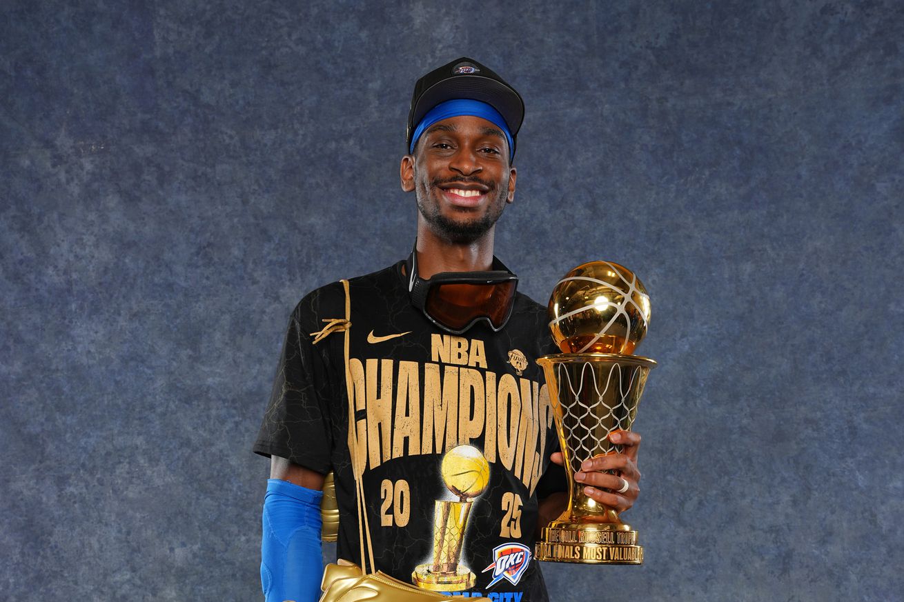 2025 NBA Finals - Oklahoma City Thunder Championship Portraits