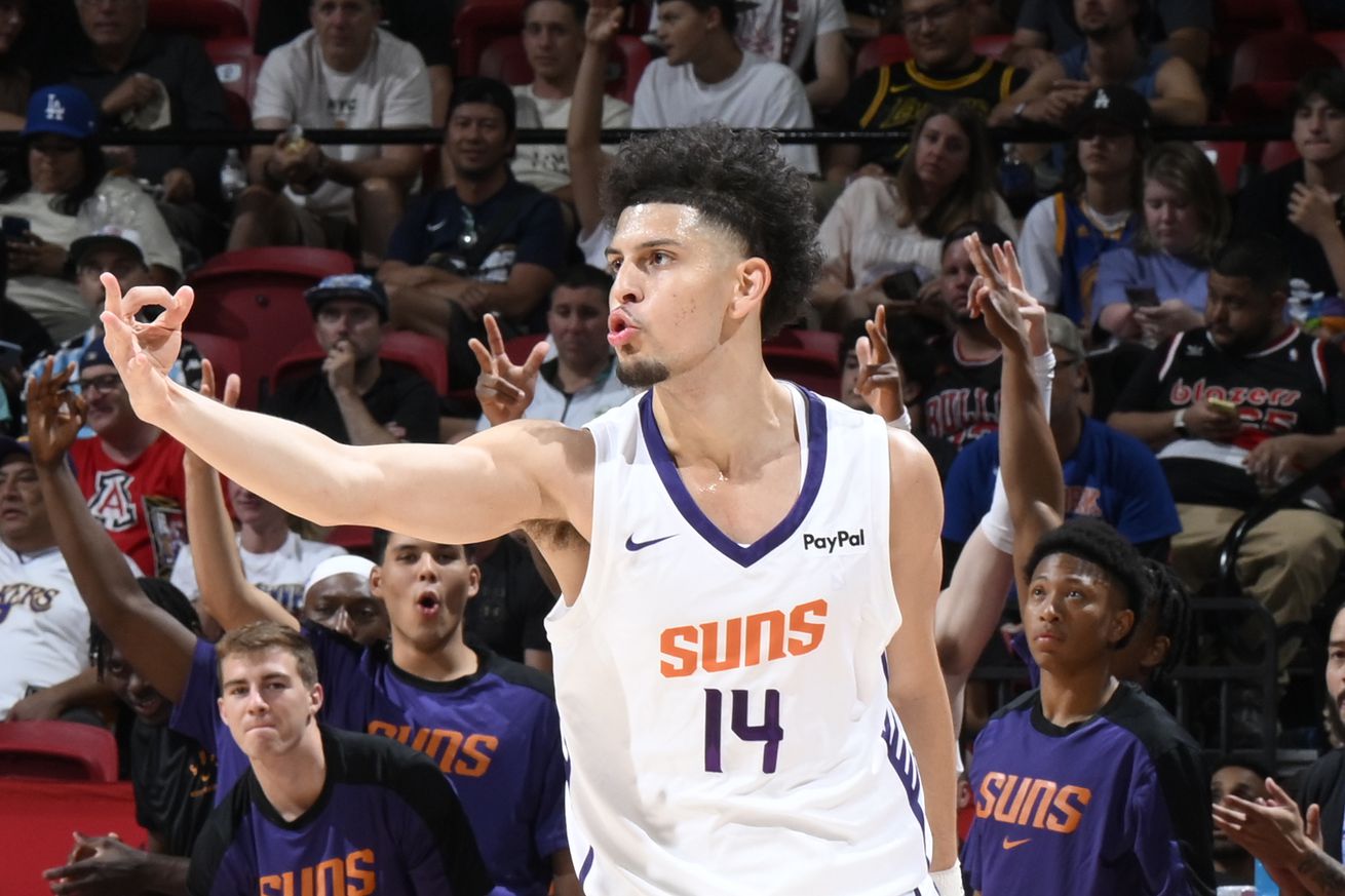 2025 NBA Summer League - Washington Wizards v Phoenix Suns