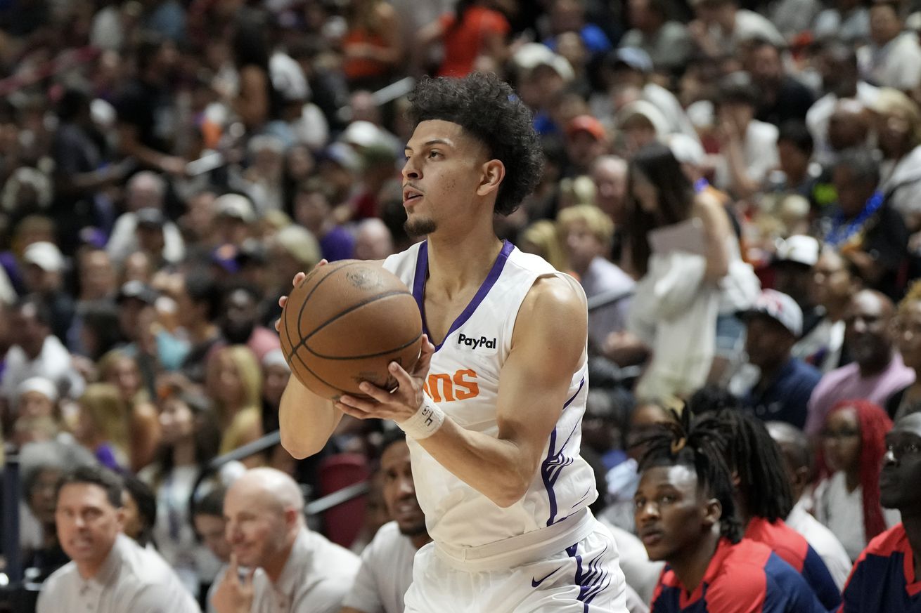 2025 NBA Summer League - Washington Wizards v Phoenix Suns