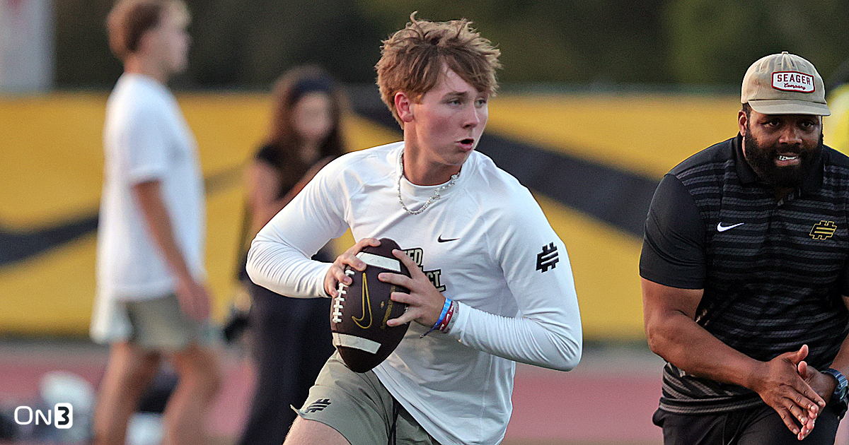 QB Matt Ponastoski at the Elite 11