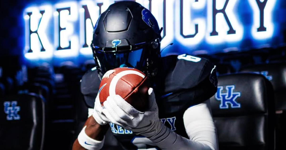 Denairius Gray on his official visit to Kentucky, via UK Athletics