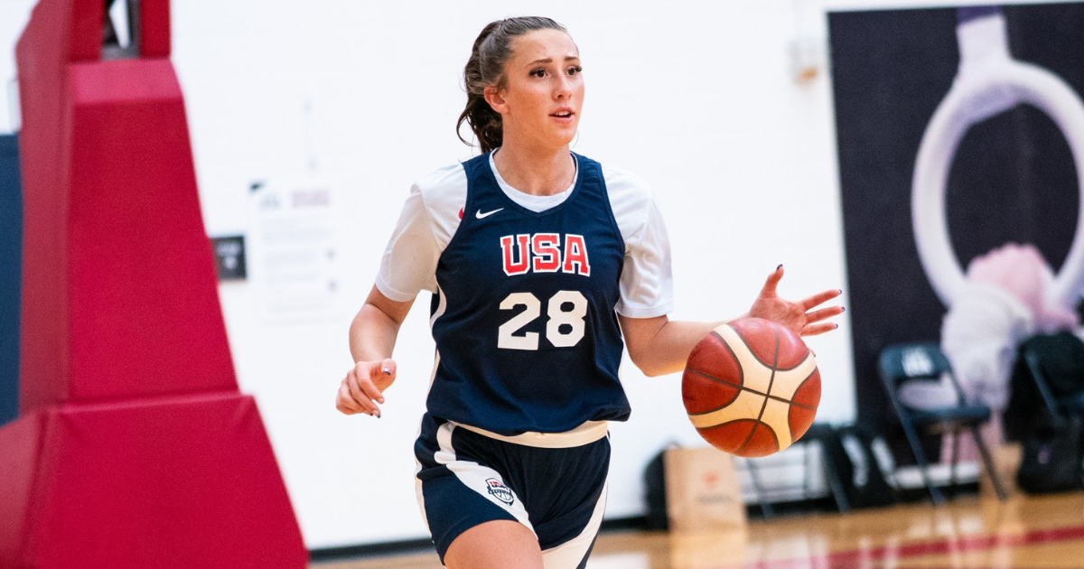 Photo of Maddyn Greenway via @usabjnt | X/Twitter