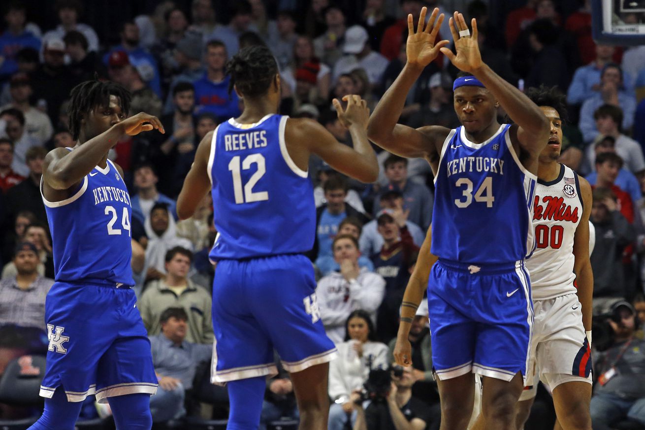 NCAA Basketball: Kentucky at Mississippi